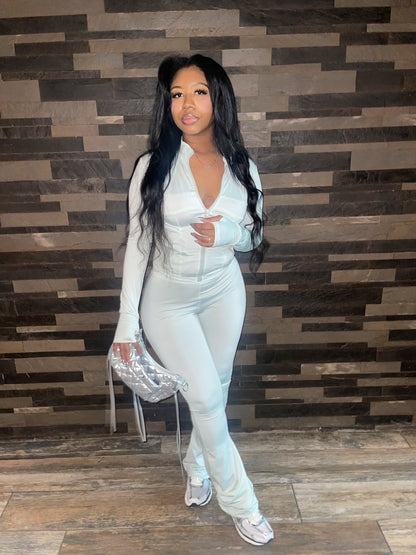 Minty Pants Set